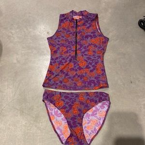 Virginia Johnson 2 piece swim suit - NWOT
